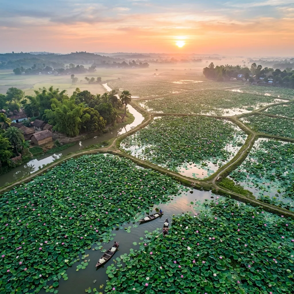 Makhana Farms, Bihar